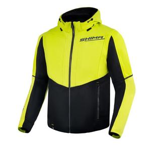 Motorjas Shima Daybreaker zwart-fluogeel