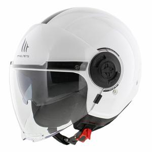 MT Viale SV S open motorhelm wit glanzend