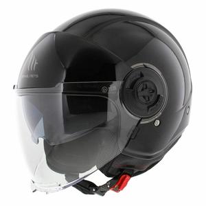 MT Viale SV S open motorhelm zwart glans