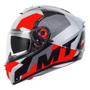 MT Blade 2 SV Fade A2 zwart-grijs-rood integraal motorhelm uitverkoop