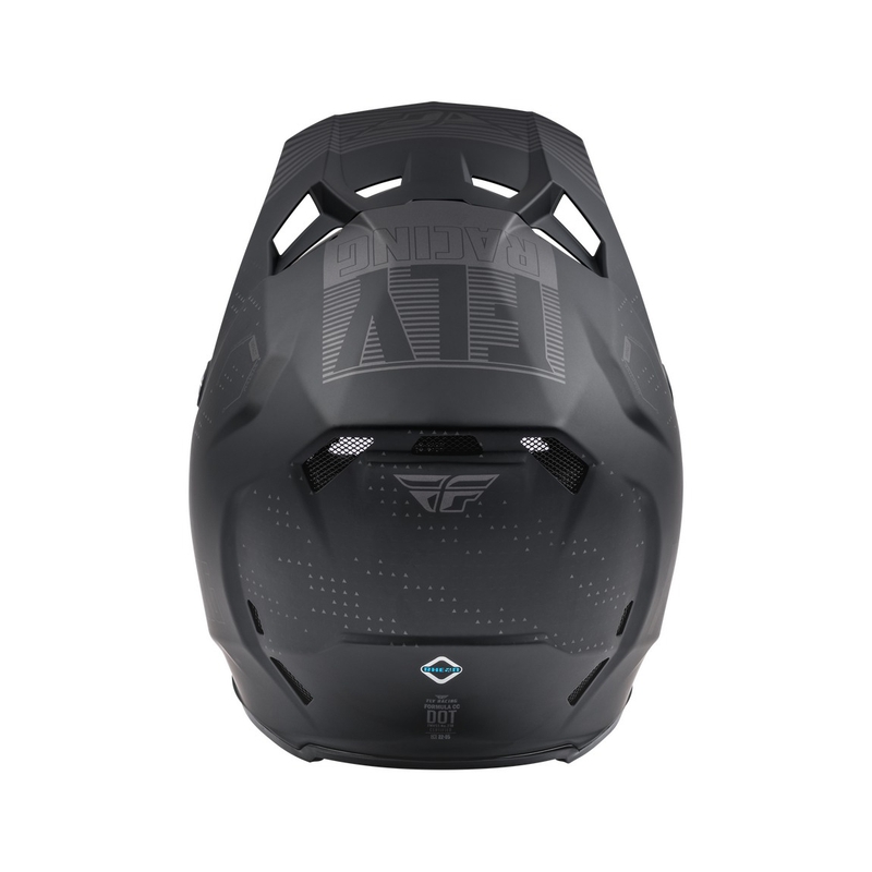 Motorcrosshelm FLY Racing Formula CC Primary zwart-grijs mat