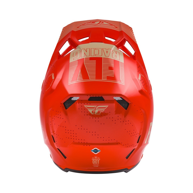 Motorcrosshelm FLY Racing Formula CC Primary rood-zand