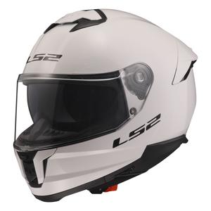LS2 FF808 Stream II integraal motorhelm wit glans