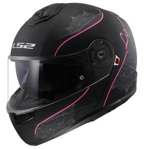 LS2 FF908 Stroboscoop II Lux zwart en roze