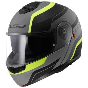 Opklaphelm LS2 FF908 Strobe II Monza zwart-fluogeel