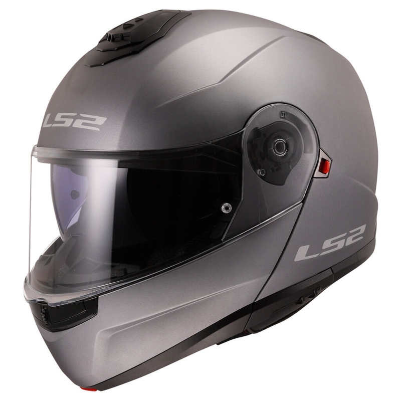 Opklaphelm LS2 FF908 Strobe II titanium mat
