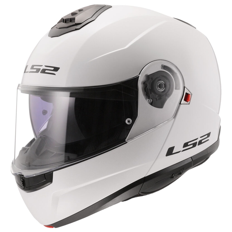 Opklaphelm LS2 FF908 Strobe II wit glanzend