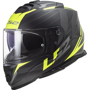 LS2 FF800 Storm II Nerve zwart-fluo gele integraal motorhelm