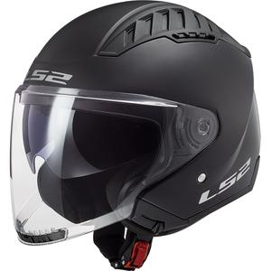 LS2 OF600 Copter II open motorhelm zwart mat