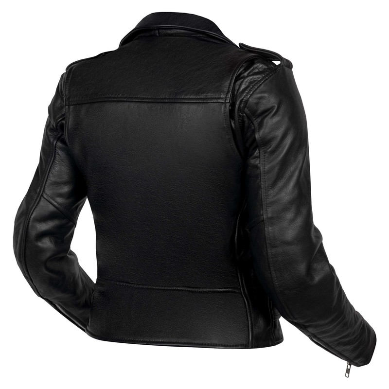 Ozone Ramones dames motorjack zwart