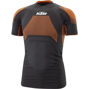 Thermoshirt korte mouw KTM Performance zwart-oranje uitverkoop