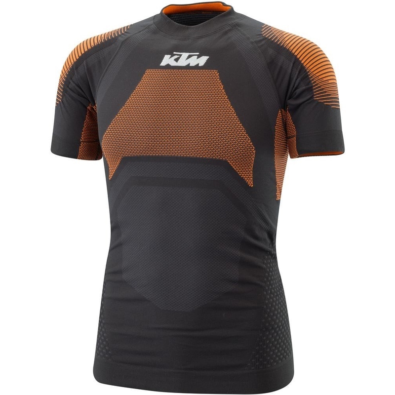 Thermoshirt korte mouw KTM Performance zwart-oranje uitverkoop