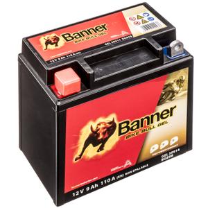 Gel accu Banner Bike Bull Gel 12V, YB9-B, 9AH, 90A