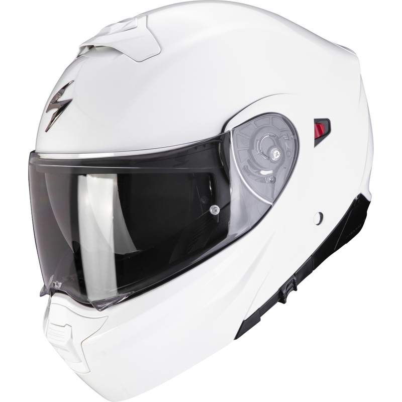 Scorpion EXO-930 EVO Solid flip-up motorhelm wit