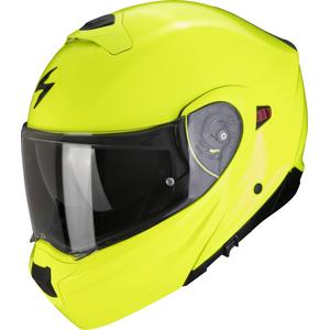 Opklapbare motorhelm Scorpion EXO-930 EVO Solid fluo geel