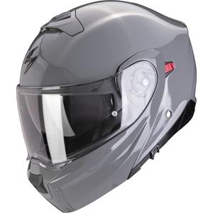 Opklapbare motorhelm Scorpion EXO-930 EVO Solid grijs
