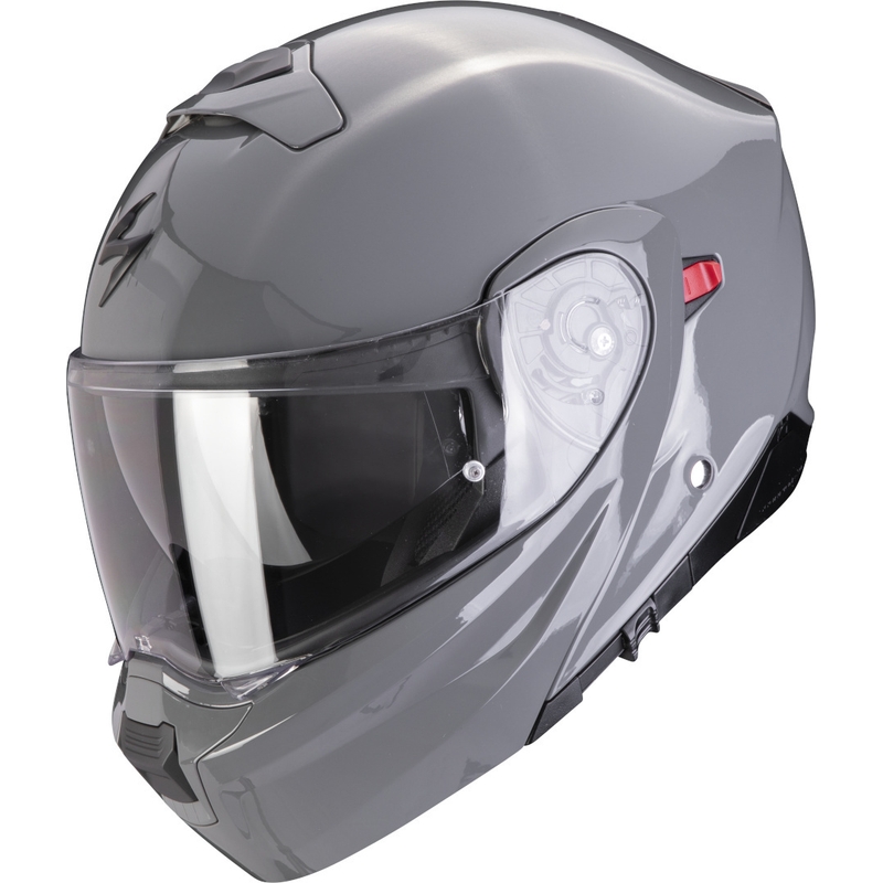 Opklapbare motorhelm Scorpion EXO-930 EVO Solid grijs