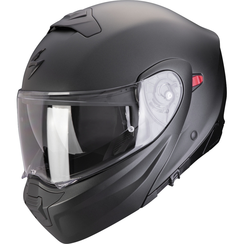 Scorpion EXO-930 EVO Solid klapmotorhelm zwart mat