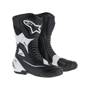 Alpinestars SMX-S zwart-witte motorlaarzen