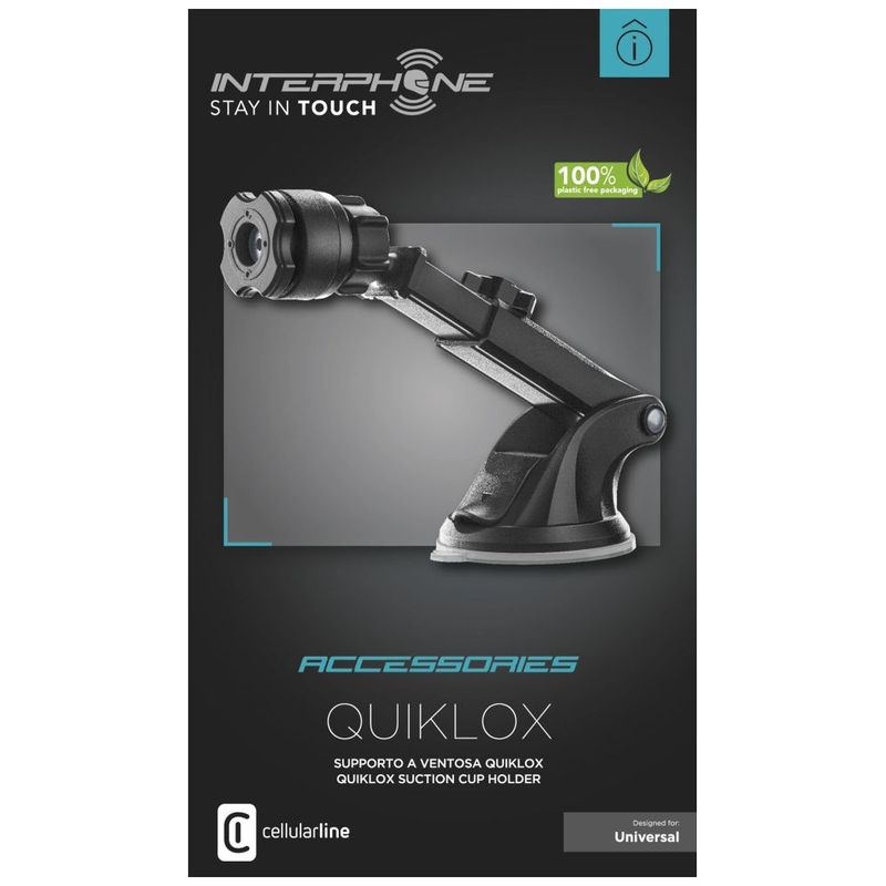 QUIKLOX Intercom handgreep met zuignap