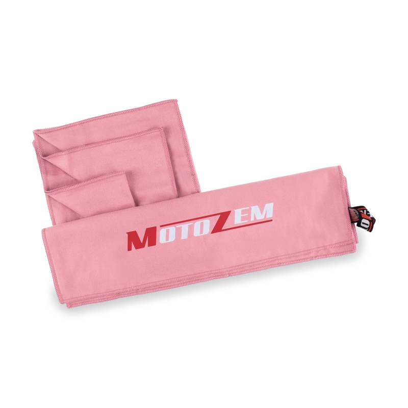 MotoZem handdoek oudroze