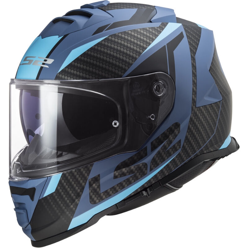 Integraal motorhelm LS2 FF800 Storm II Racer zwart-blauw