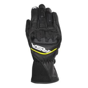 Motorhandschoenen RSA Airvent 2 zwart-wit-fluogeel