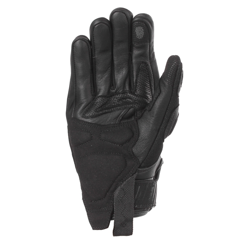 RSA Sprint motorhandschoenen zwart