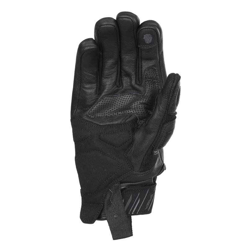 Motorhandschoenen RSA Sprint zwart-grijs