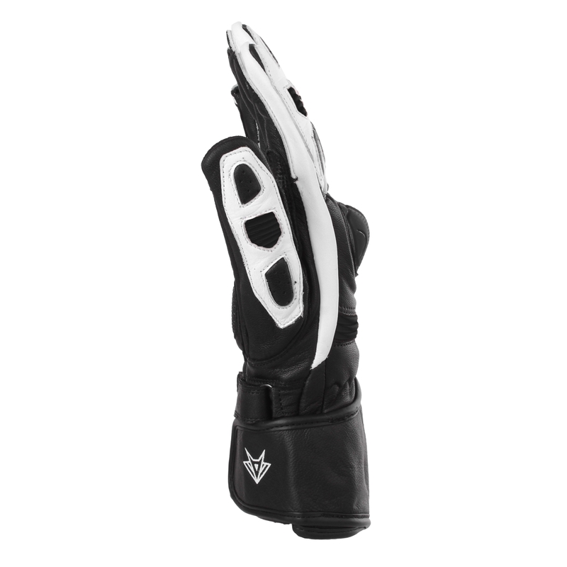 Motorhandschoenen RSA Gappa 2 zwart/wit