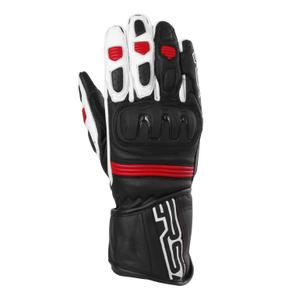 Motorhandschoenen RSA Gappa 2 zwart-wit-rood