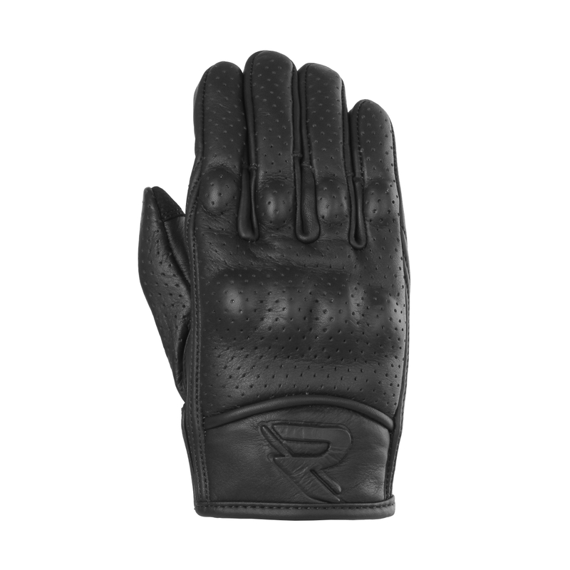 Motorhandschoenen Street Racer Striker 2 zwart geperforeerd