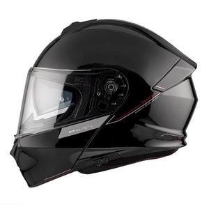MT Genesis SV Solid A1 zwart glans tip-up motorhelm