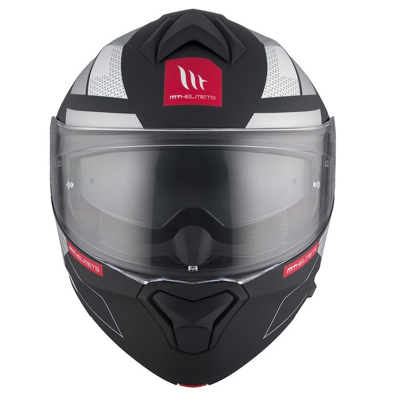 MT Genesis SV Talo B2 zwart-grijs-fluo geel matte opklapbare motorhelm uitverkoop