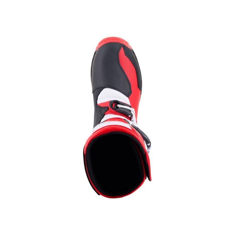 Alpinestars Tech Trial motorlaarzen wit-rood-zwart