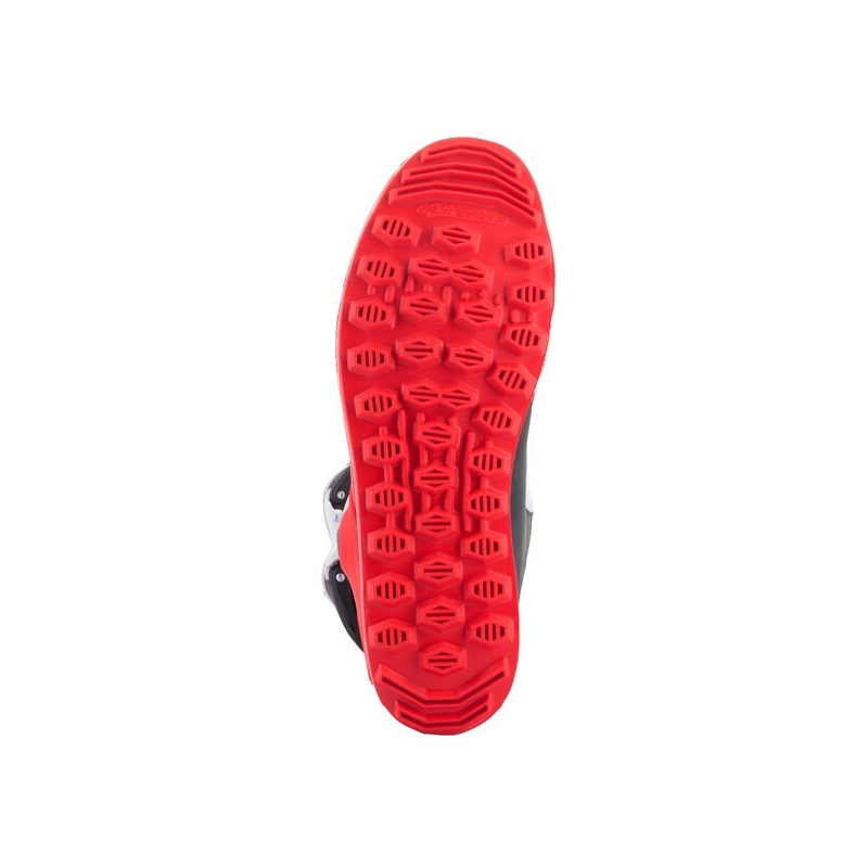 Alpinestars Tech Trial motorlaarzen wit-rood-zwart