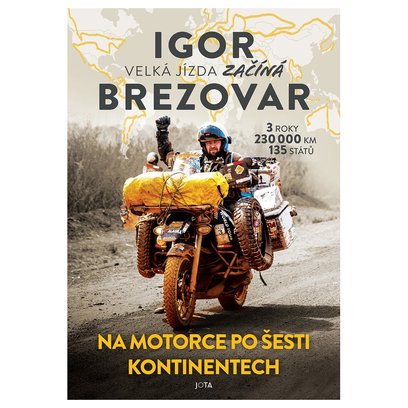 Het boek Igor Brezovar. De grote rit begint