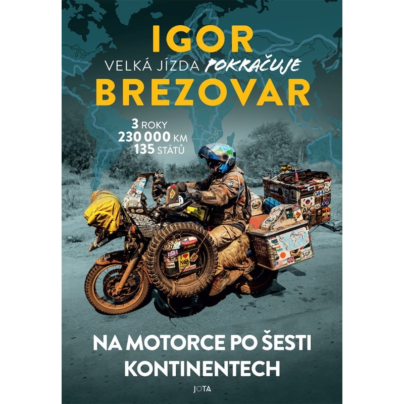 Het boek Igor Brezovar. De grote rit gaat door