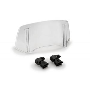 Přídavné plexi nastavitelné PUIG 2.0 clip-on transparent