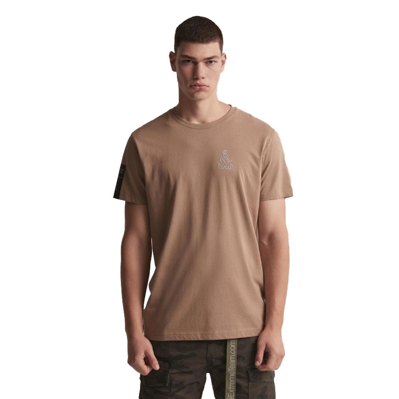 T-shirt DAKAR DKR Logo 423 bruin