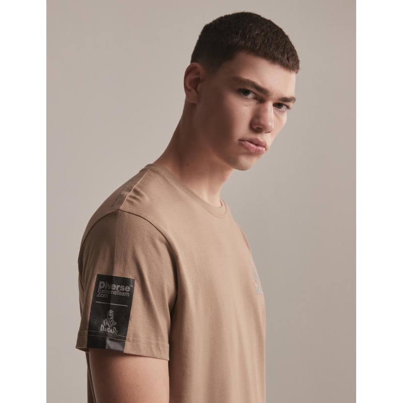 T-shirt DAKAR DKR Logo 423 bruin
