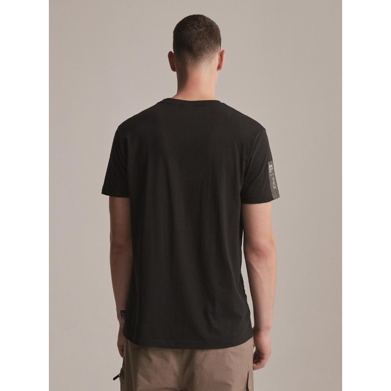 T-shirt DAKAR DKR Foto zwart