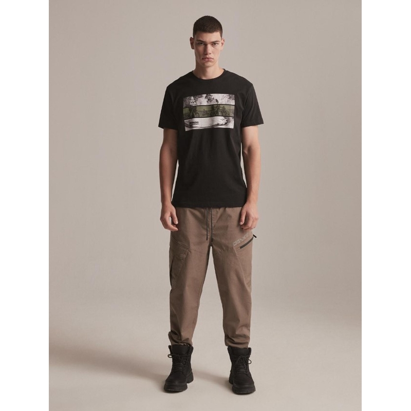 T-shirt DAKAR DKR Foto zwart