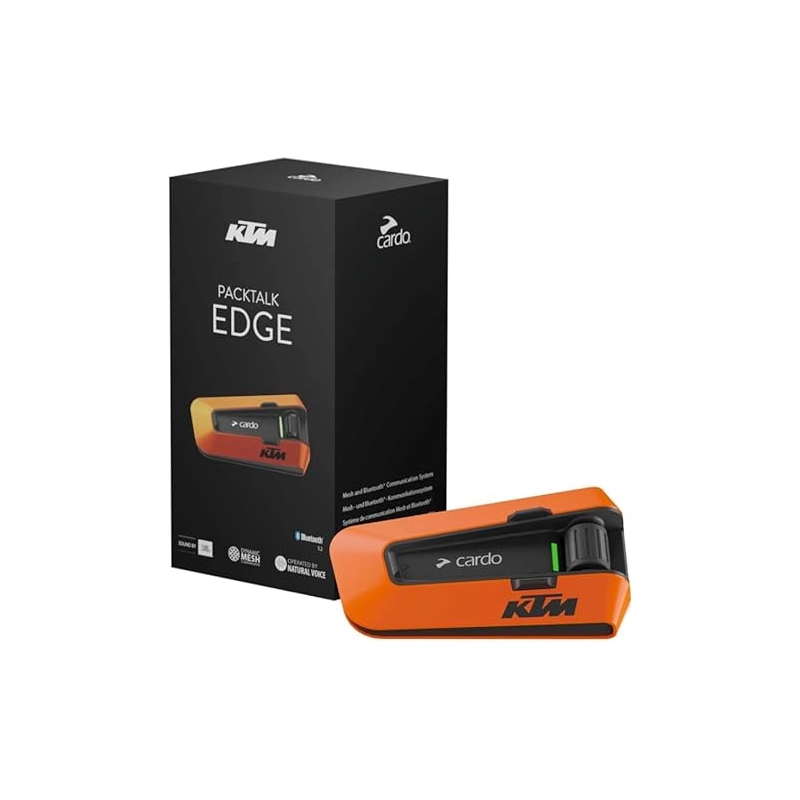 Bluetooth-intercom CARDO PACKTALK EDGE KTM solo