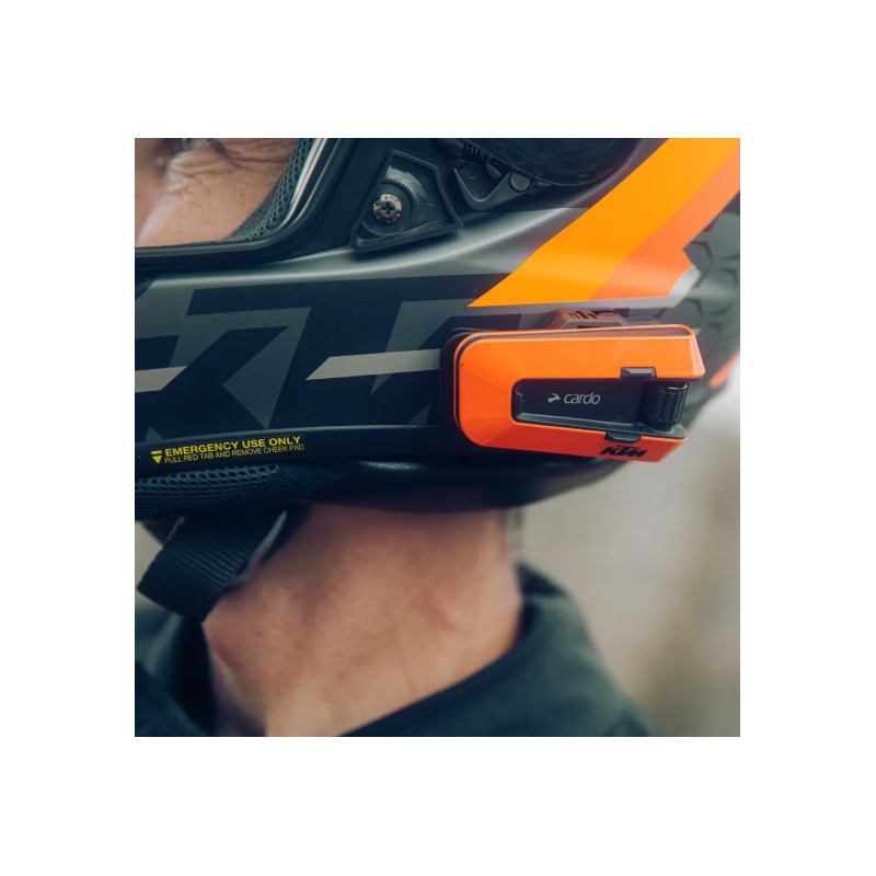 Bluetooth-intercom CARDO PACKTALK EDGE KTM solo