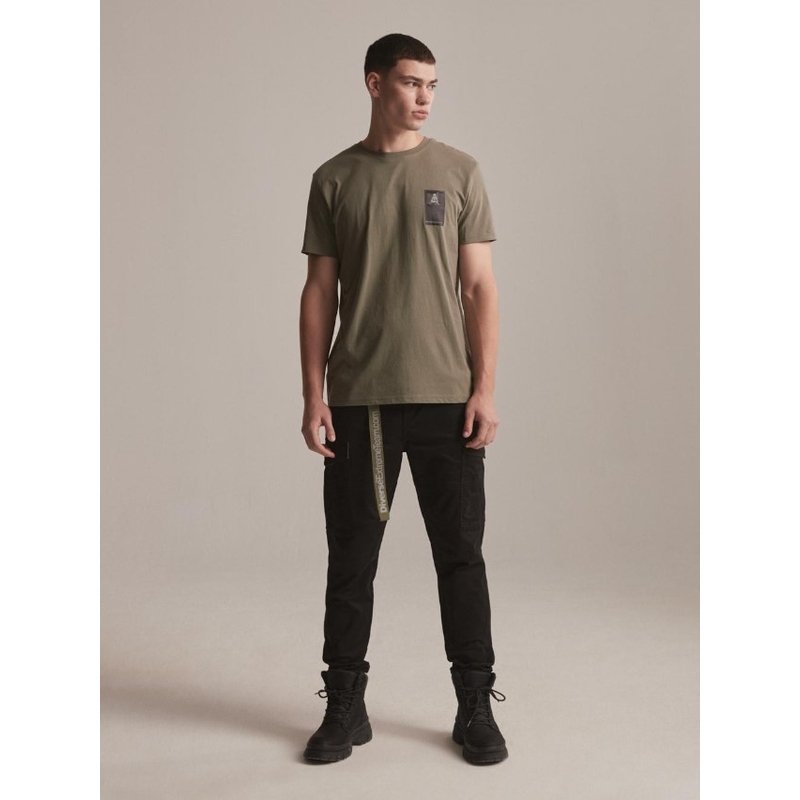 T-shirt DAKAR DKR Patch kaki
