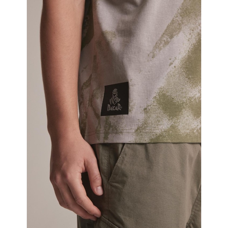 T-shirt DAKAR DKR Over grijs uitverkoop