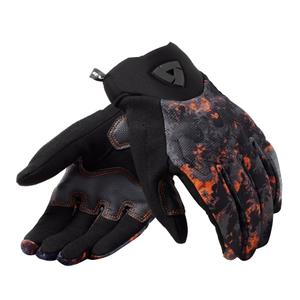Motorhandschoenen Revit Continent zwart-oranje