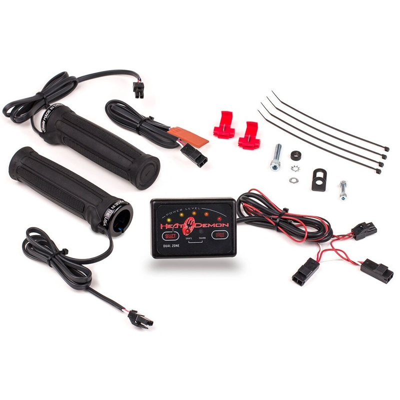 SYMTEC ATV Klem Op Dual Zone Verwarmde Handvatten