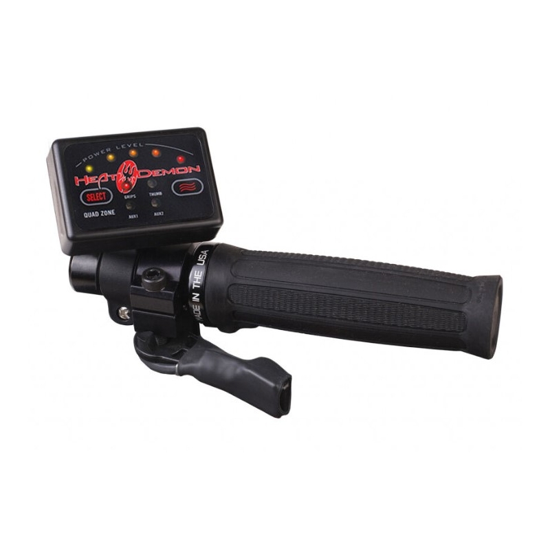 Handvatverwarming SYMTEC ATV Klem Op Quad Zone zwart